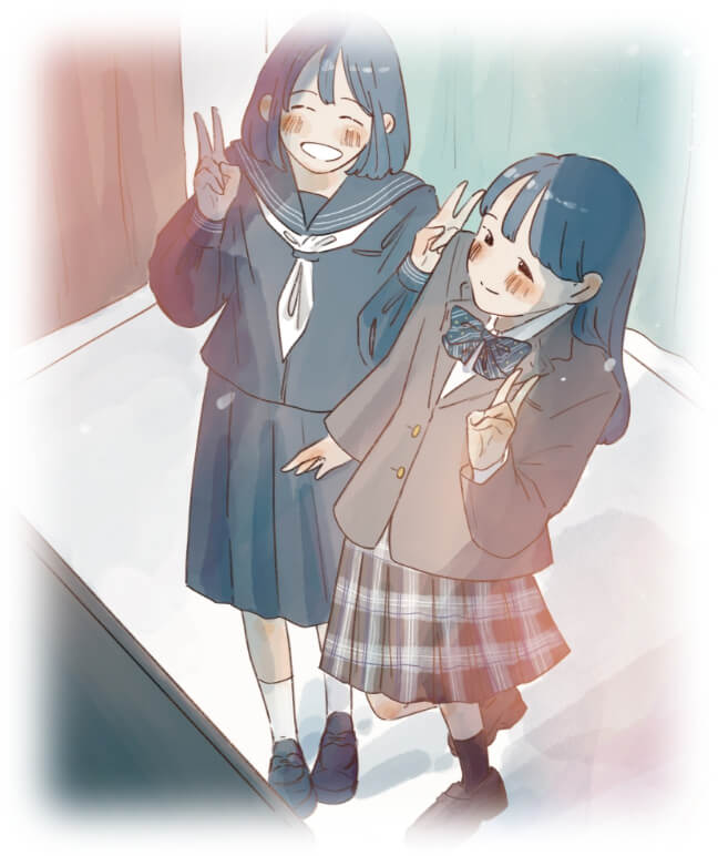 同じ高校に行けなかった親友との思い出